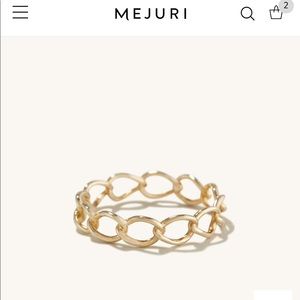 Mejuri Braided Ring Size 6